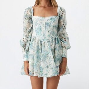 NWT - Bardot Lila Flounce Dress - Super Elegant!